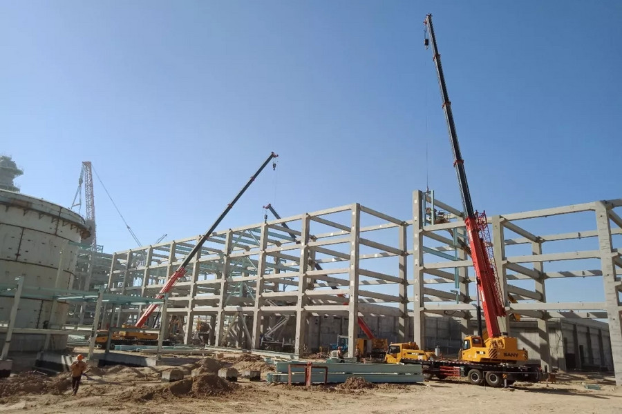 燃爆！100台三一起重机远征乌兹别克，助力中亚首座核电站建设